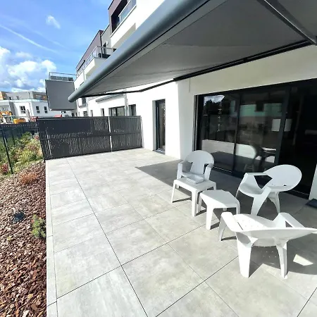 Magnifique 2 Pieces, Equipe, Terrasse Privee شقة كولمار